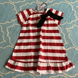 Dreamers red and white summer dress size 6